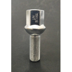 Šroub kola M12x1,25x30mm kulový