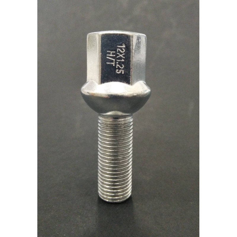 Šroub kola M12x1,25x30mm kulový