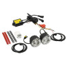 LED světla pro denní svícení, kulatá 70mm, ECE