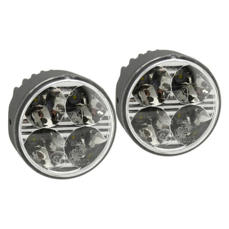 LED světla pro denní svícení, kulatá 70mm, ECE