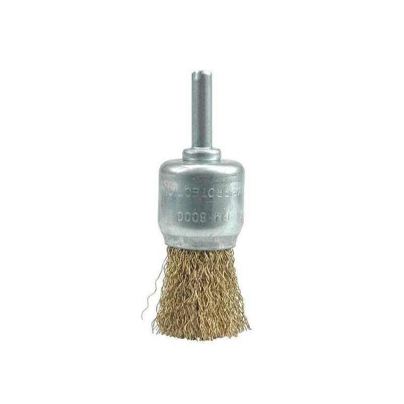 Kartáč drátěný čelní s nástavcem do vrtačky 24 mm Vorel TO-06992