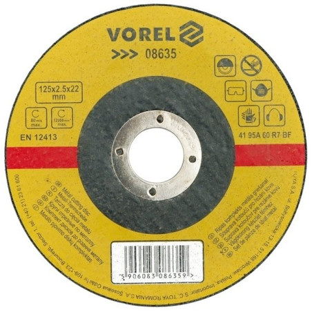 Kotouč na kov 230 x 22 x 1,6 mm Vorel TO-08639