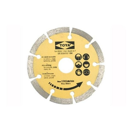 Kotouč diamantový 115 x 22,2 x 2,0 mm segmentový Vorel TO-08711