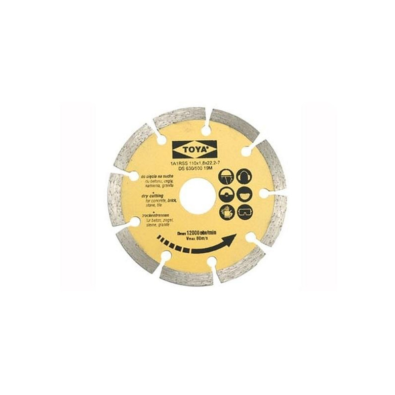 Kotouč diamantový 230 x 22,2 x 2,4 mm segmentový Vorel TO-08715