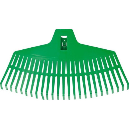 Hrábě vějířovité 430 mm plast 23 zubů FLO TO-35786