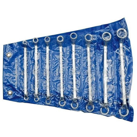 Sada klíčů očkových 8 ks 6 - 22 mm ohnuté Vorel TO-52580