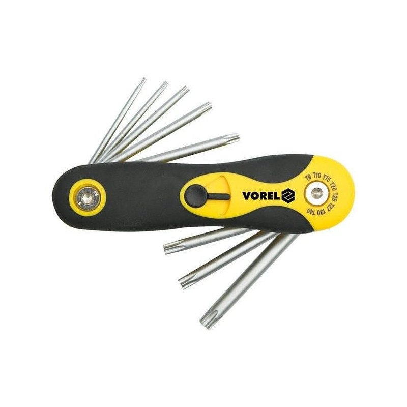 Sada klíčů TORX 8 ks CrV Vorel TO-56507