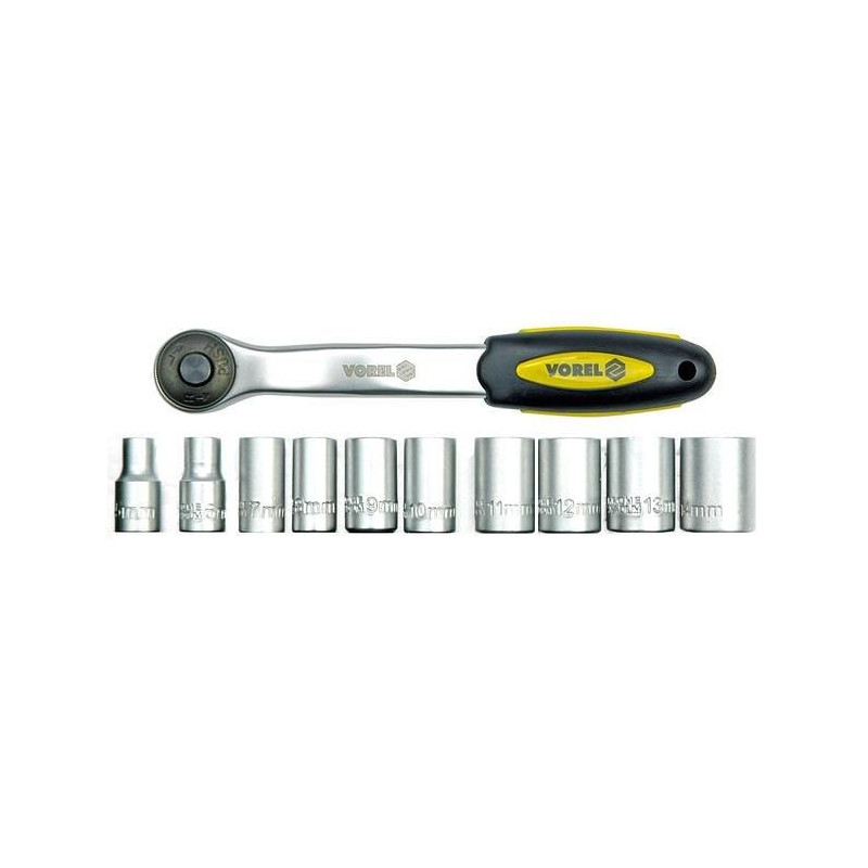 Gola sada 1/4" 11 ks Vorel TO-58600