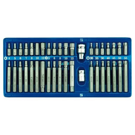 Sada bitů 40 ks CrV box Vorel TO-66400