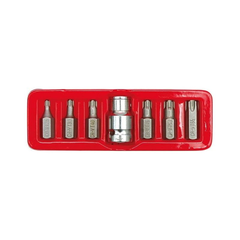 Sada bitů 7 ks CrV TORX Vorel TO-66570