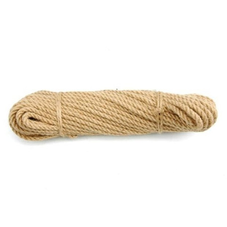 Lano jutové kroucené 10 mm x 10 m Vorel TO-69572