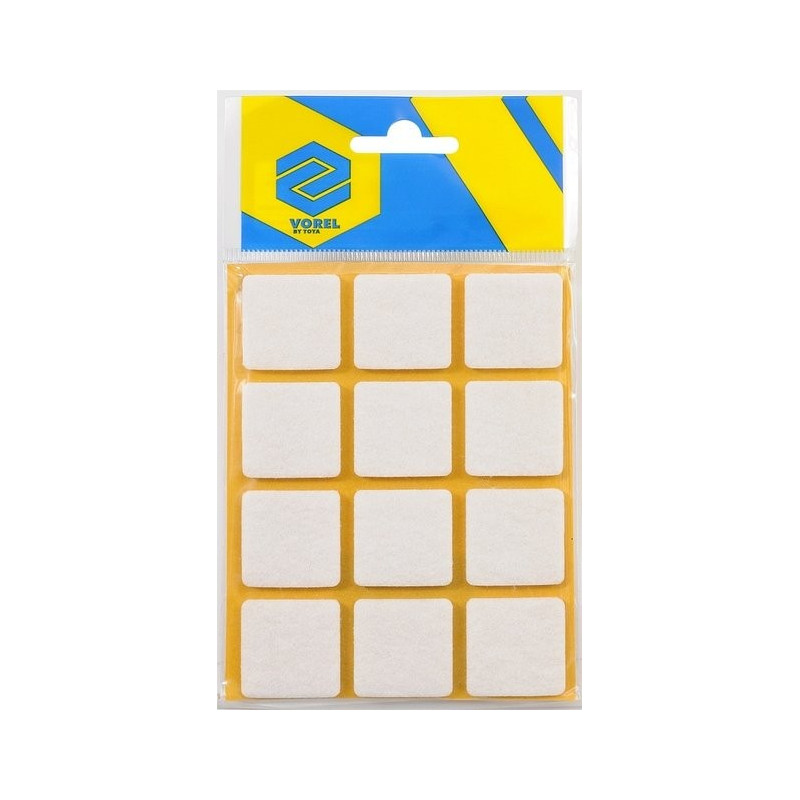 Podložka samolepící pod nábytek 28 x 28 mm 12 ks Vorel TO-74843
