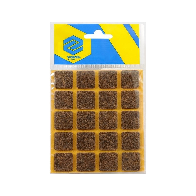Podložka samolepící pod nábytek 20 x 20 mm 20 ks Vorel TO-74861
