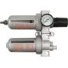 Regulátor tlaku vzduchu 1/2", 0-1MPa, s filtrem a přimazáváním Vorel TO-81556