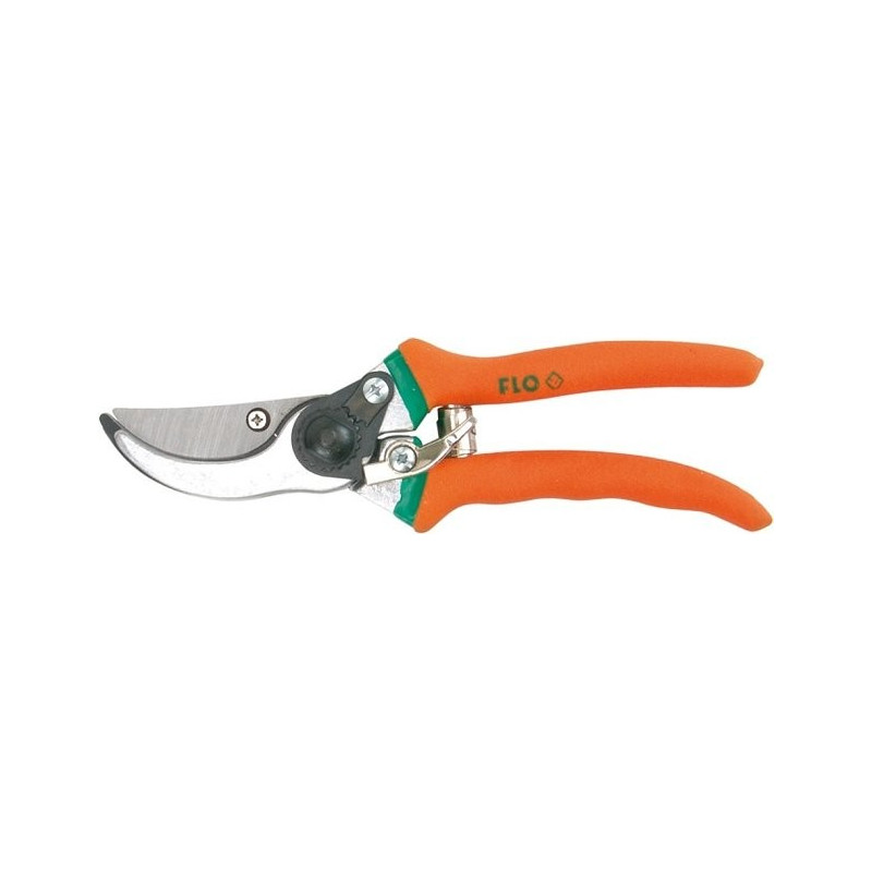 Nůžky zahradnické 205mm (průměr do 15mm) šikmý stříh FLO TO-99203