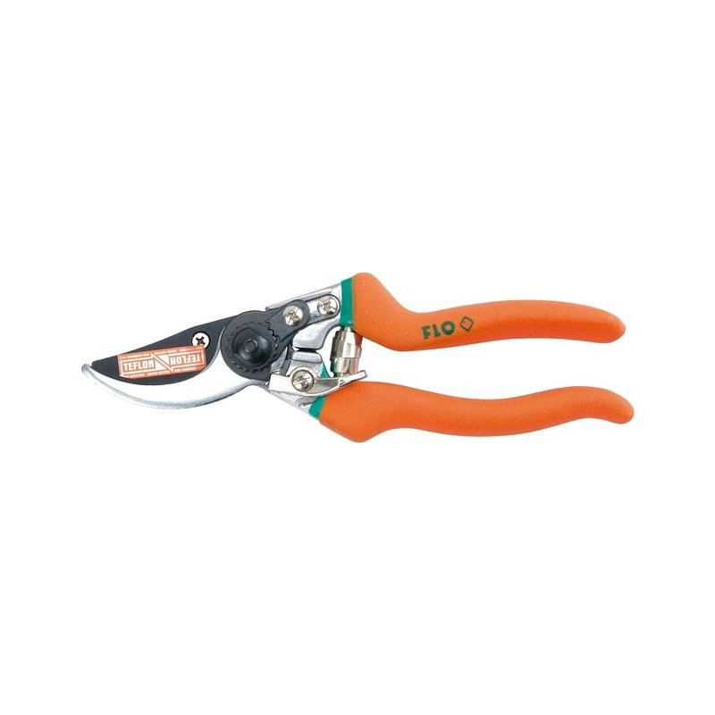 Nůžky zahradnické 215mm (průměr do 20mm) šikmý stříh FLO TO-99204
