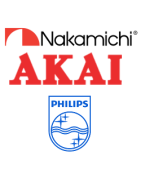 NAKAMICHI, AKAI, PHILIPS